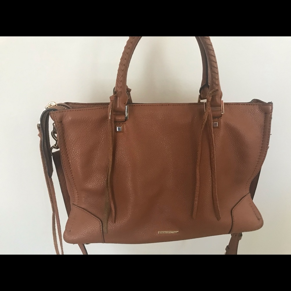 Rebecca Minkoff Regan purse in almond/brown
